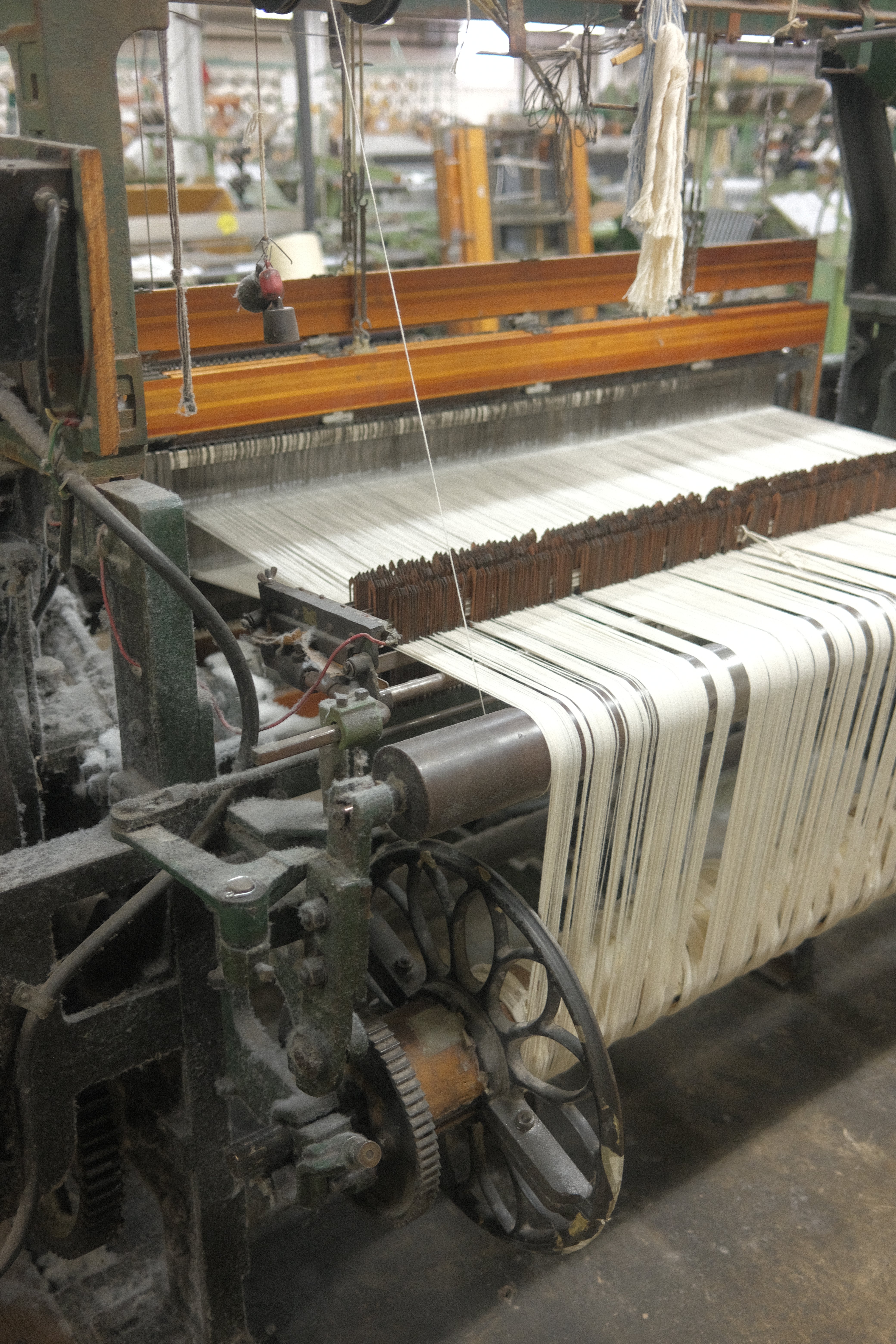 If woven, yarn is plied in NC