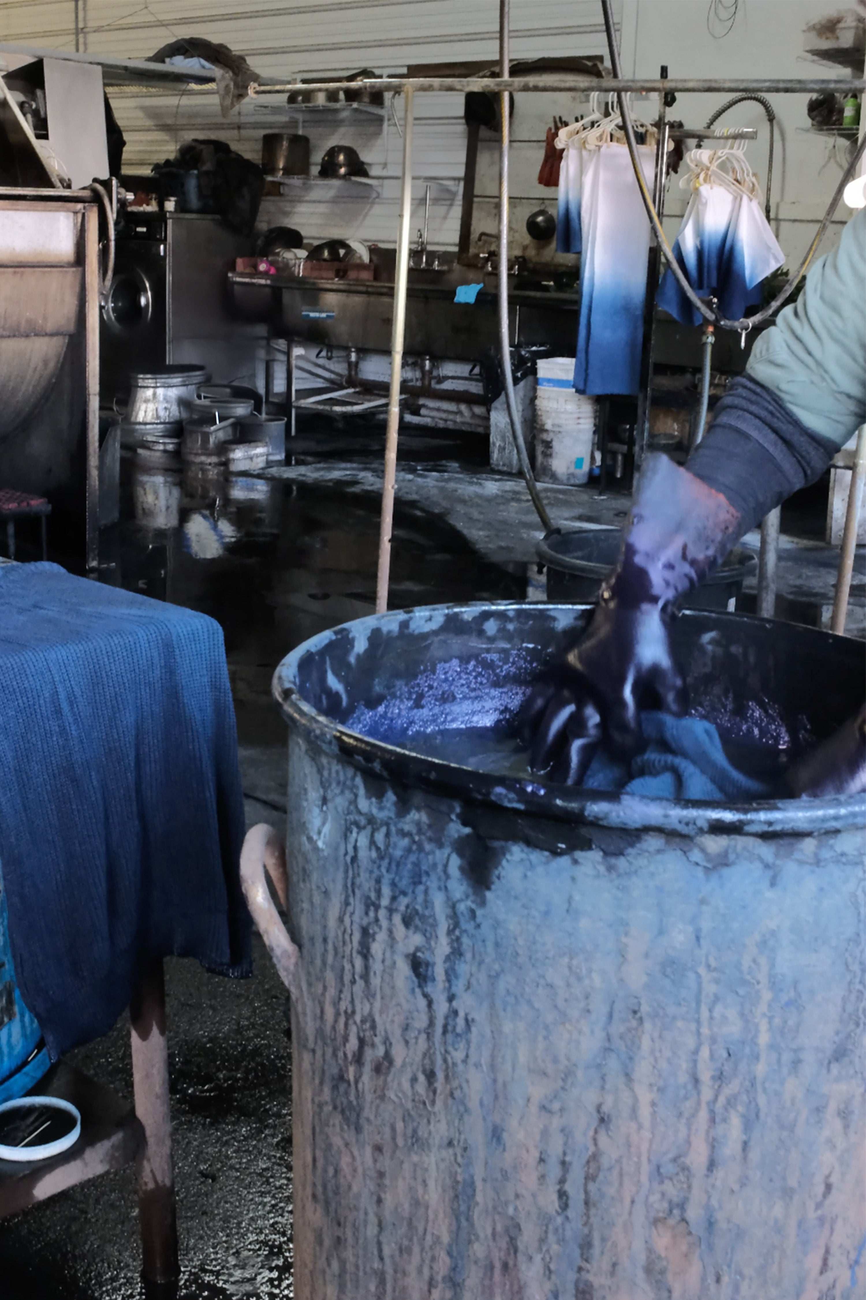 If dyed, finished garment is plant-dyed in PA